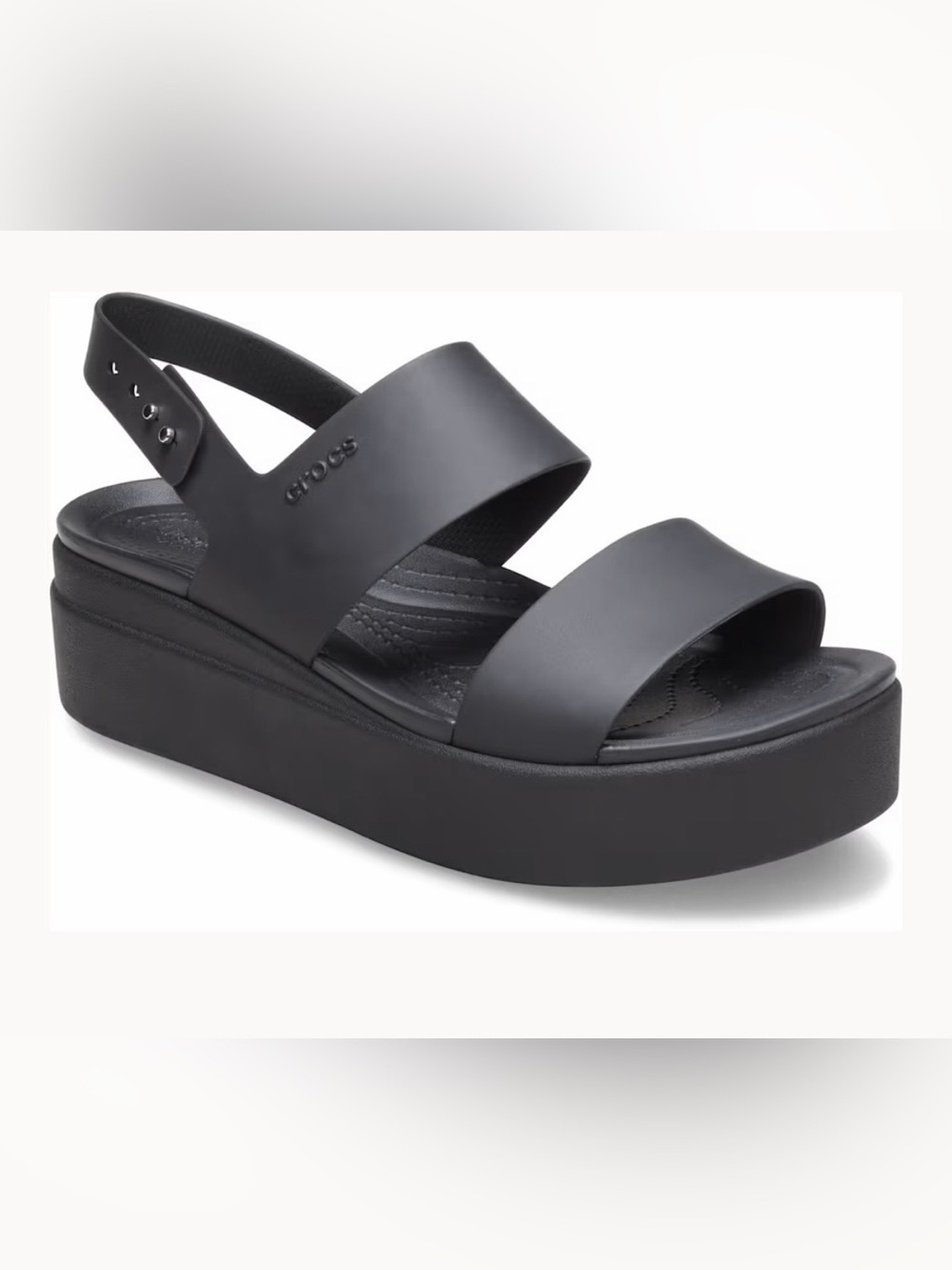 CROCS Brooklyn Low Wedge Sandal